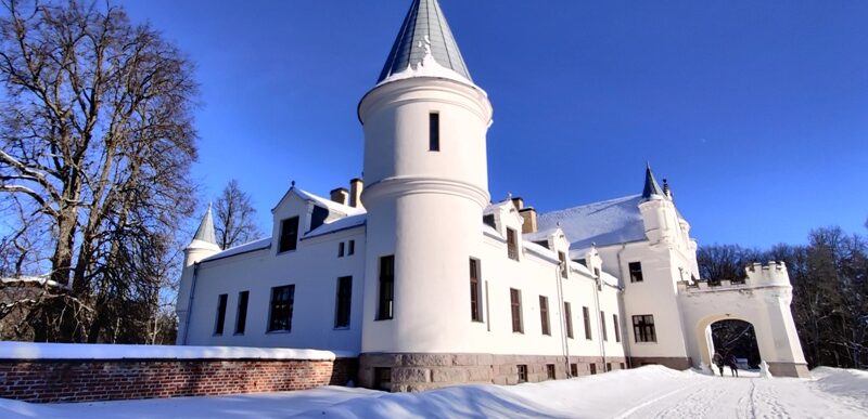 Alatskivi loss talvel